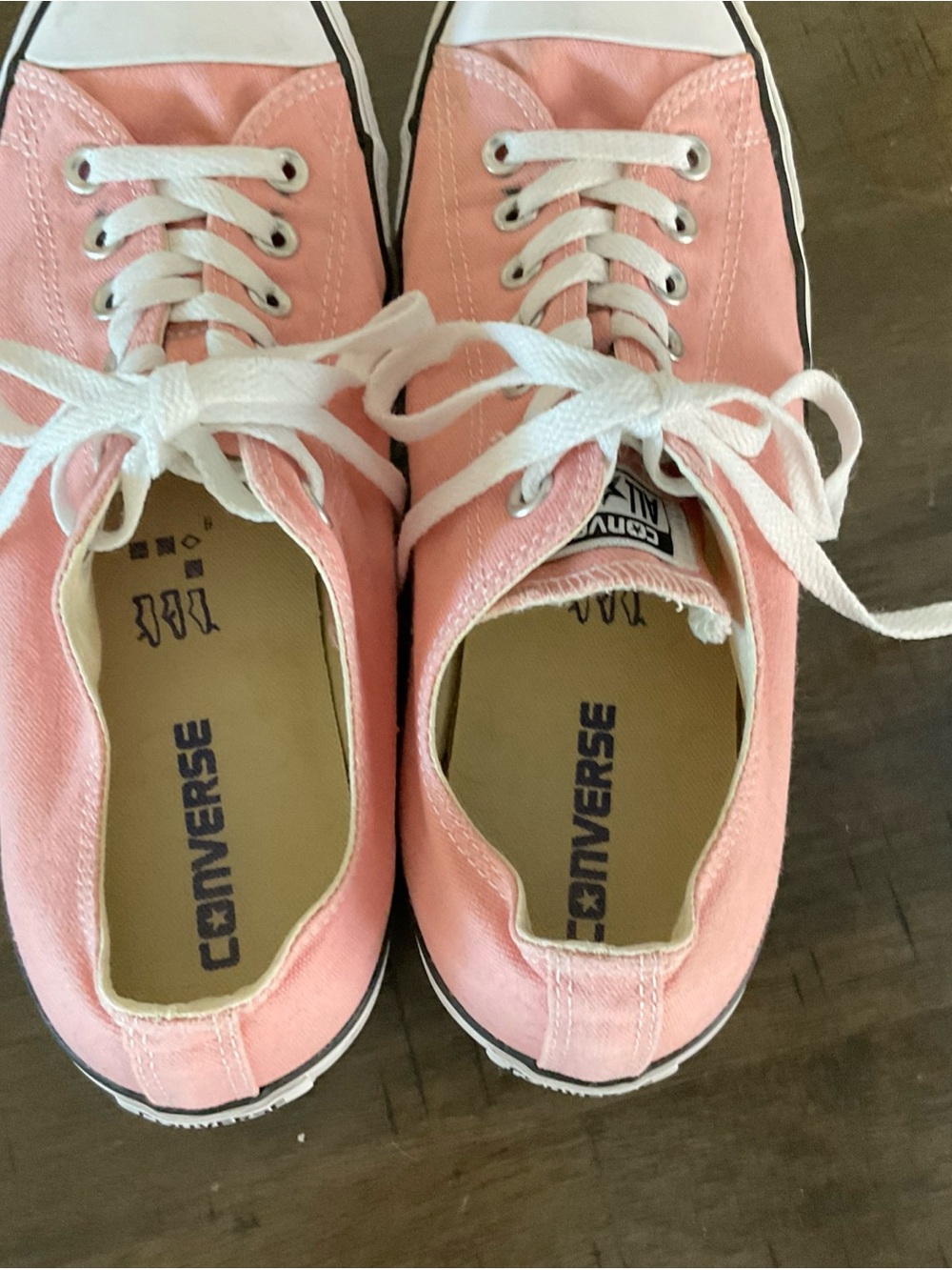 Converse All Star Womens Pink Sneakers Sz 11 - Picture 7 of 9